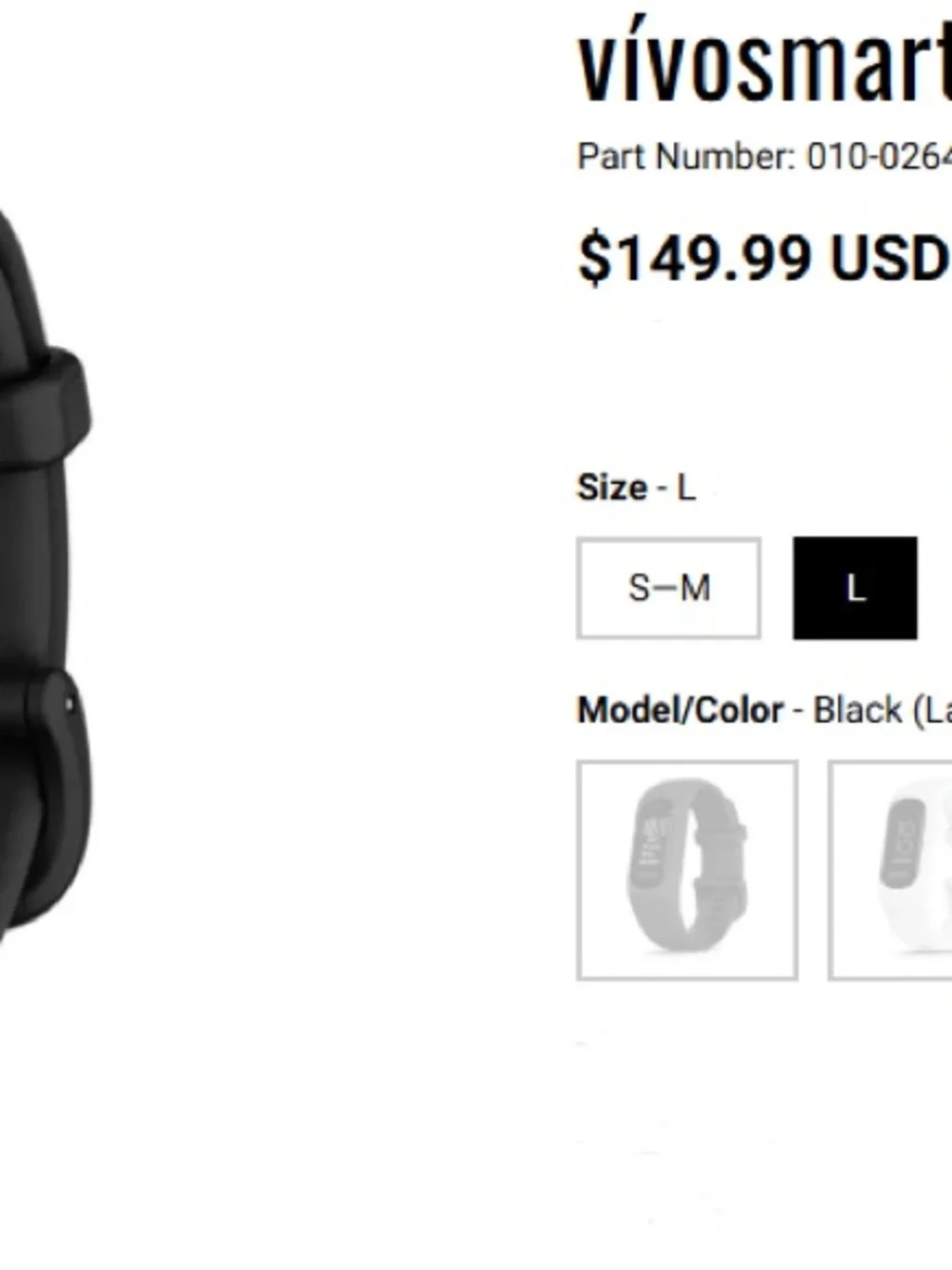 garmin vívosmart 5 Fitness Tracker - Black